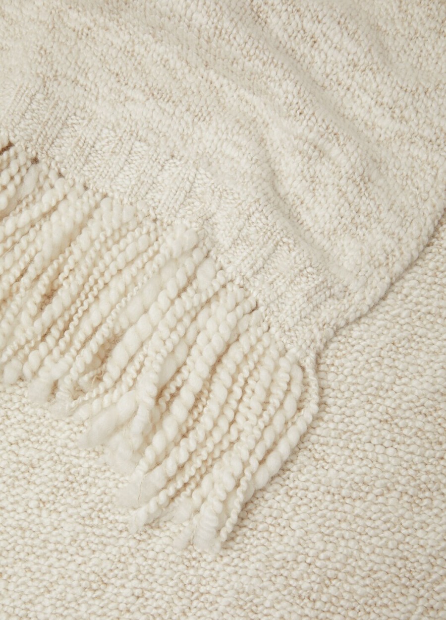 szalik gnifetti cashmere melange w kolorze nugatuciastka