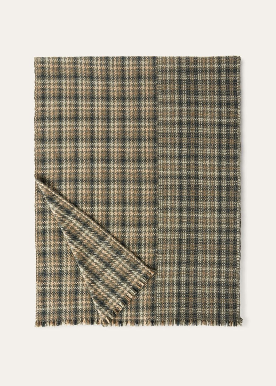 szalik przeciwległy baby cashmere dusky mosstundramossy stoneseeds