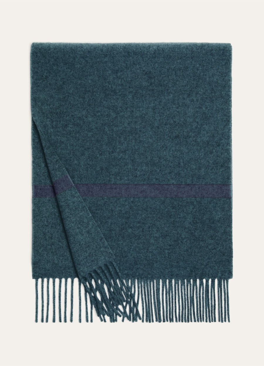 szalik dziecięcy twelve scarf baby cashmere emerald noire