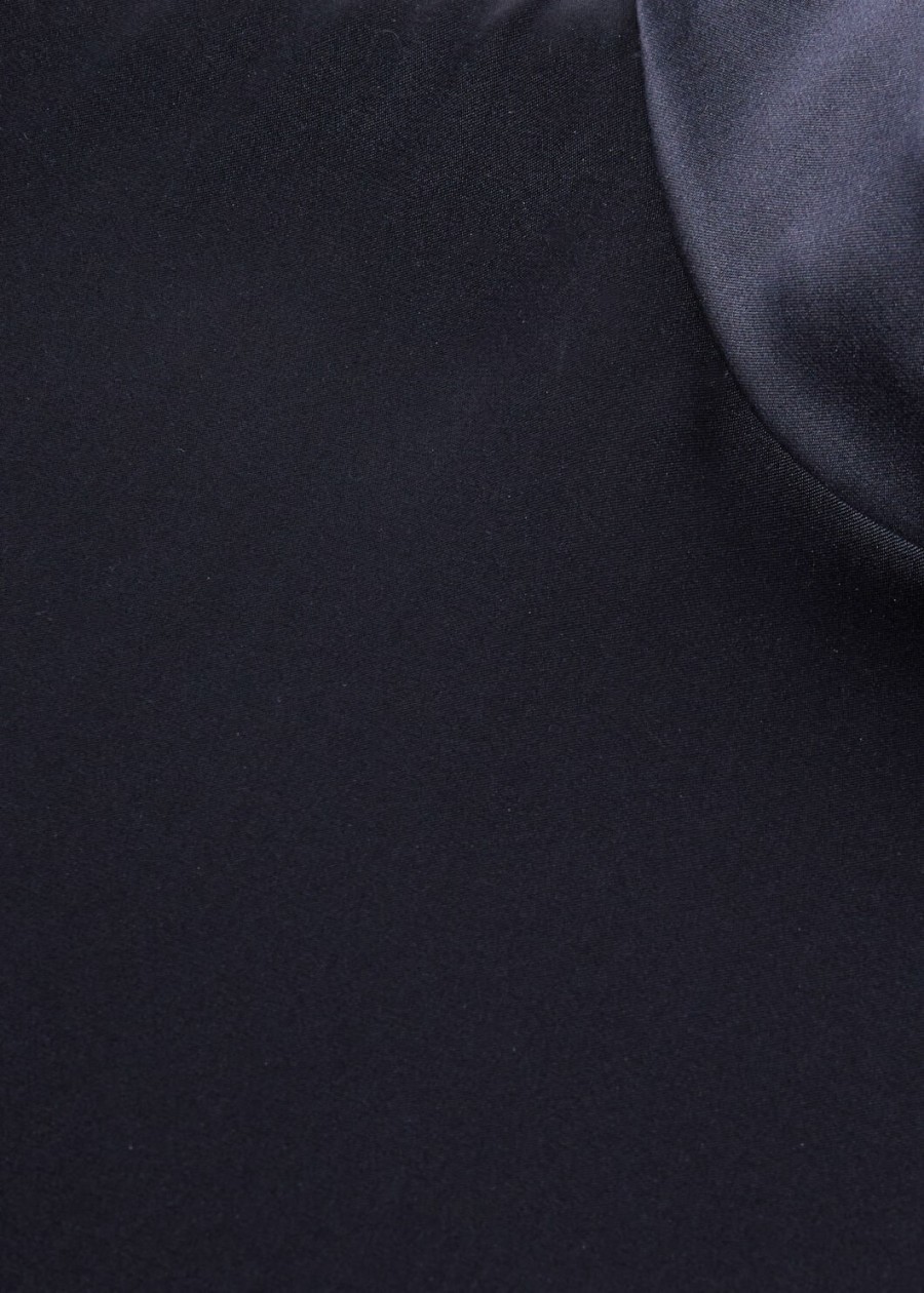 koszula carys silk navy blue