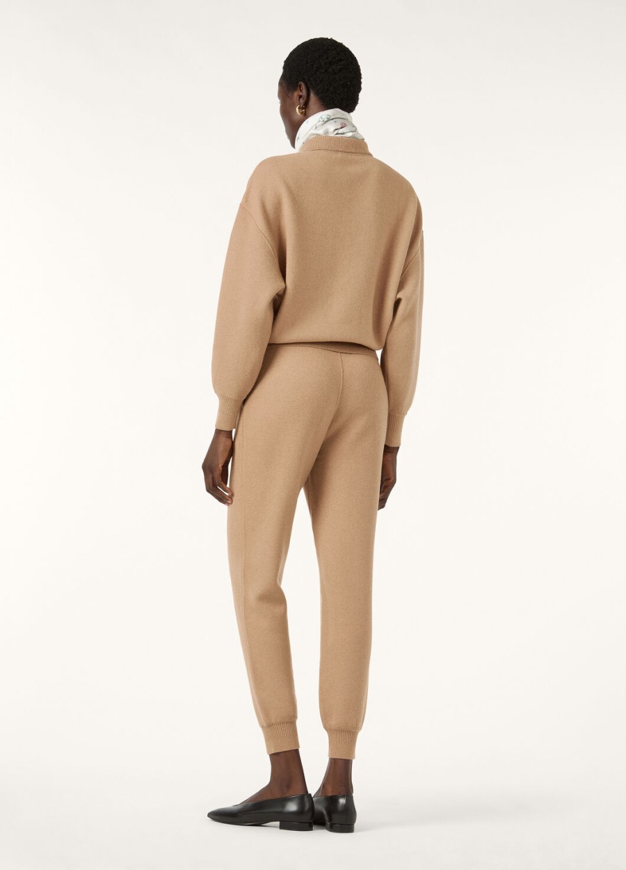 bluza polo roccapietra camel light tan