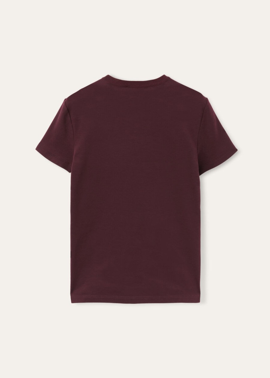 koszulka my-t cotton deep burgundy