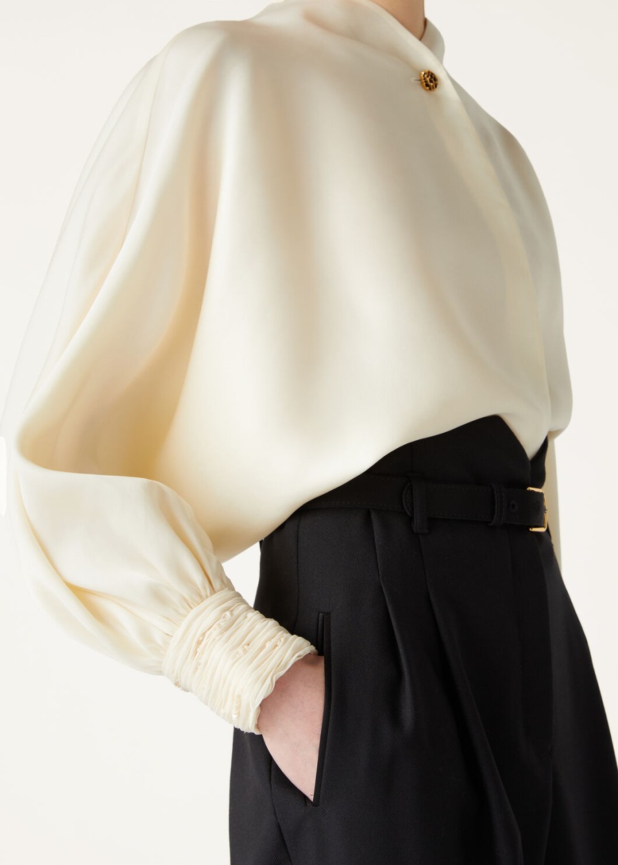 bluzka jody silk white pepper