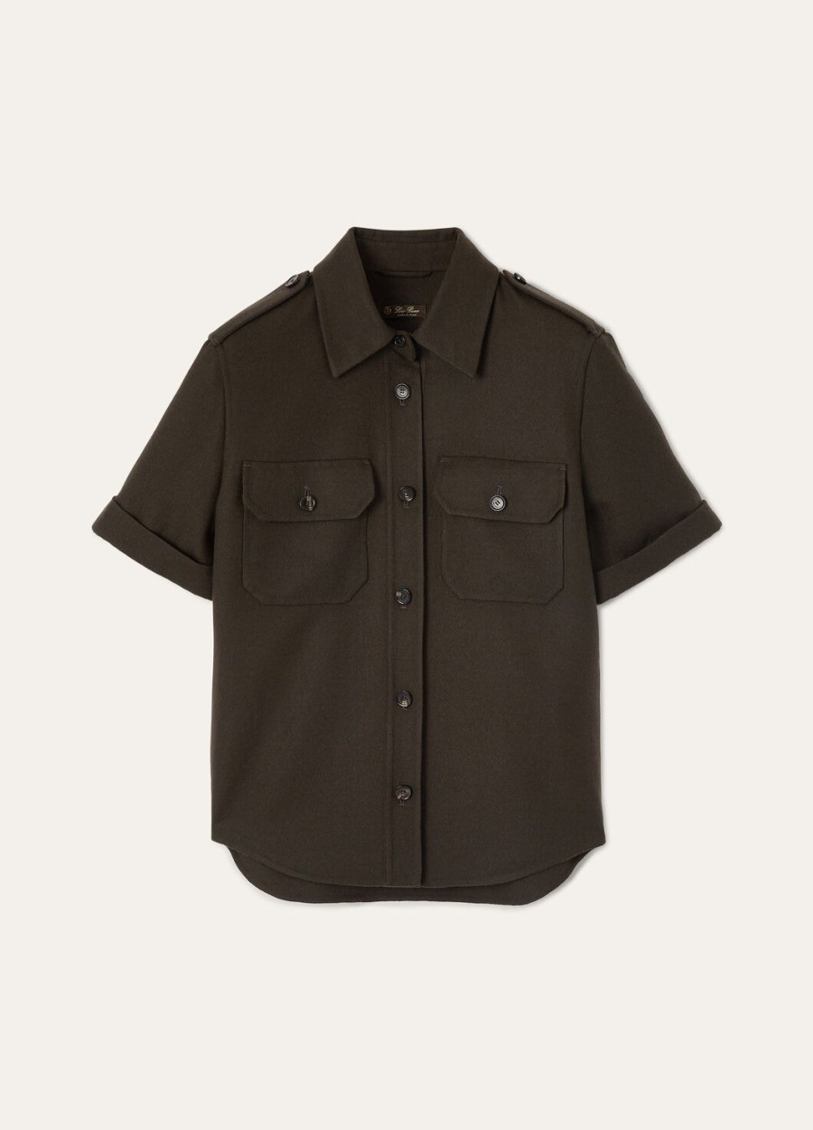 annalisa royal lightness pin shirt black