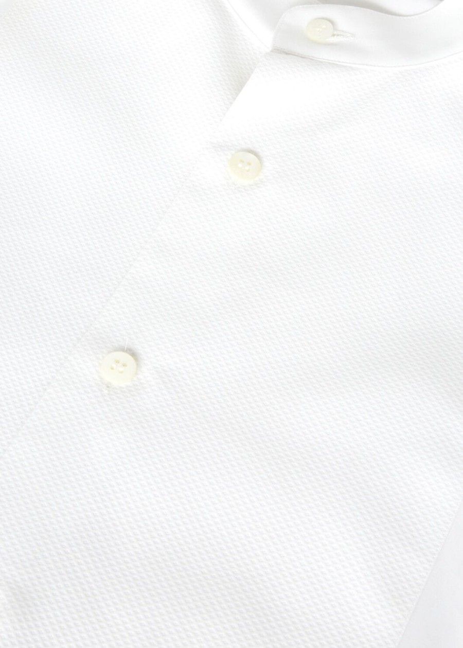 koszula bawełniana filippo optical white