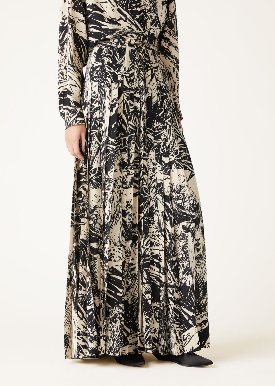 spódnica clea silk blacknugat