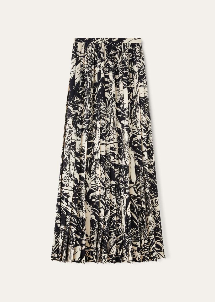 spódnica clea silk blacknugat
