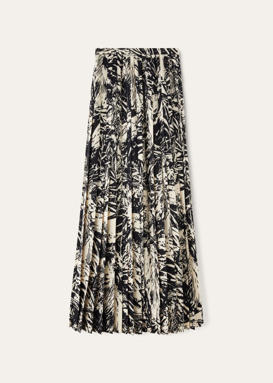 spódnica clea silk blacknugat