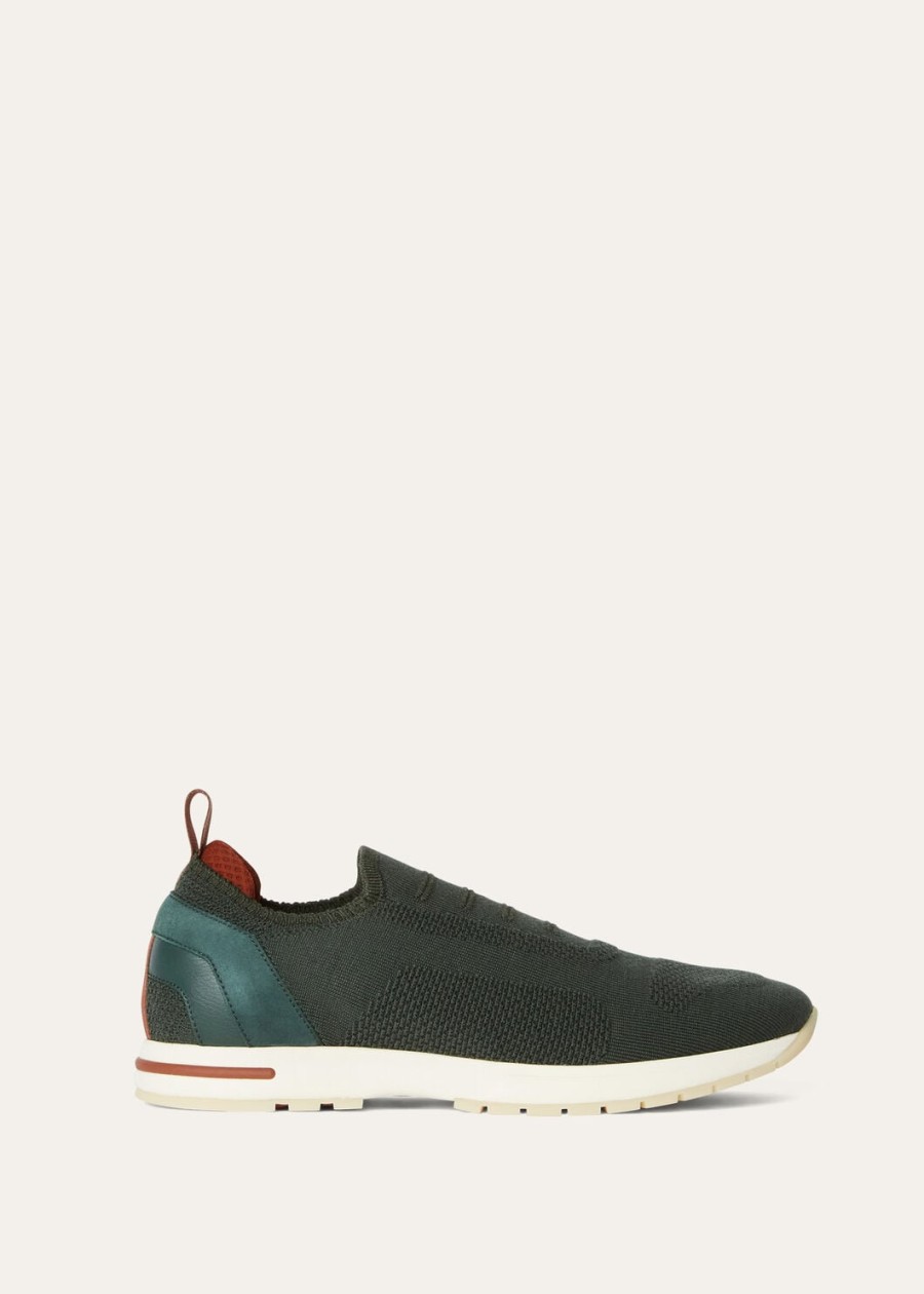 360 lp flexy walk sneaker microfiber agano green