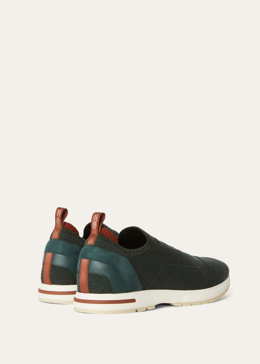 360 lp flexy walk sneaker microfiber agano green