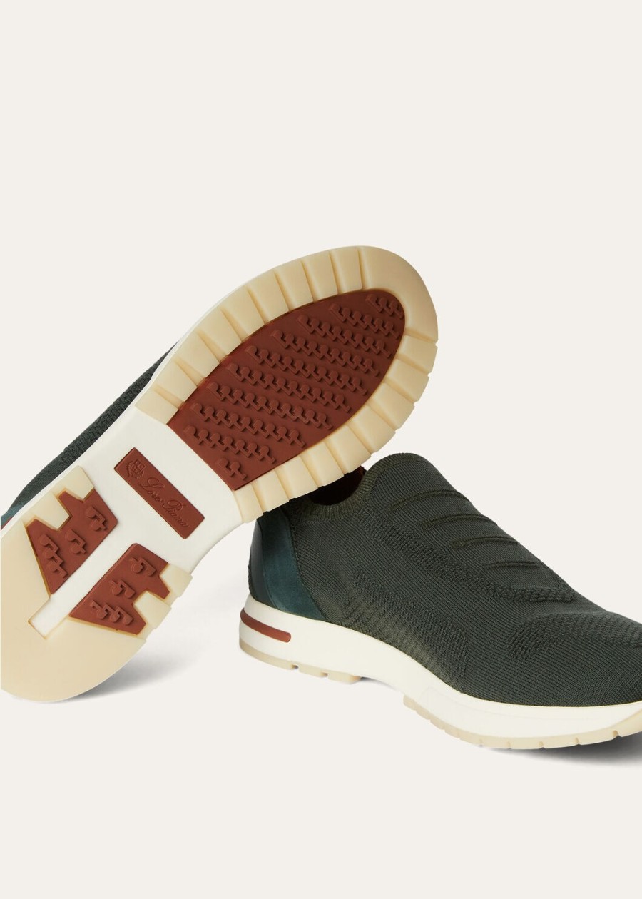 360 lp flexy walk sneaker microfiber agano green