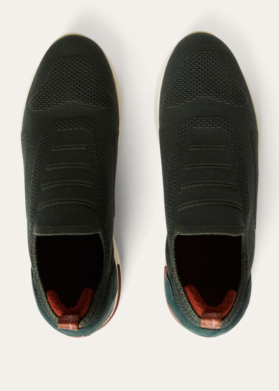 360 lp flexy walk sneaker microfiber agano green