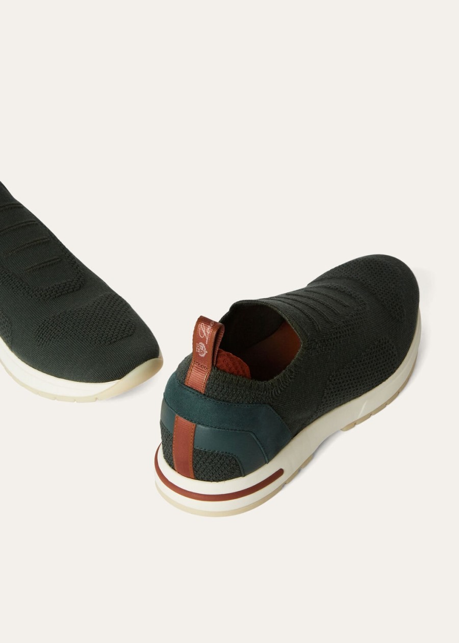 360 lp flexy walk sneaker microfiber agano green