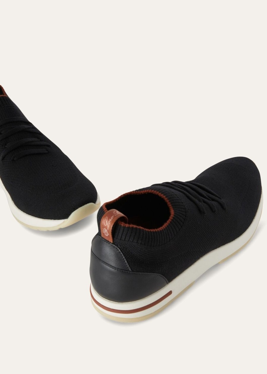 360 lp flexy walk sneaker wish wełna czarny