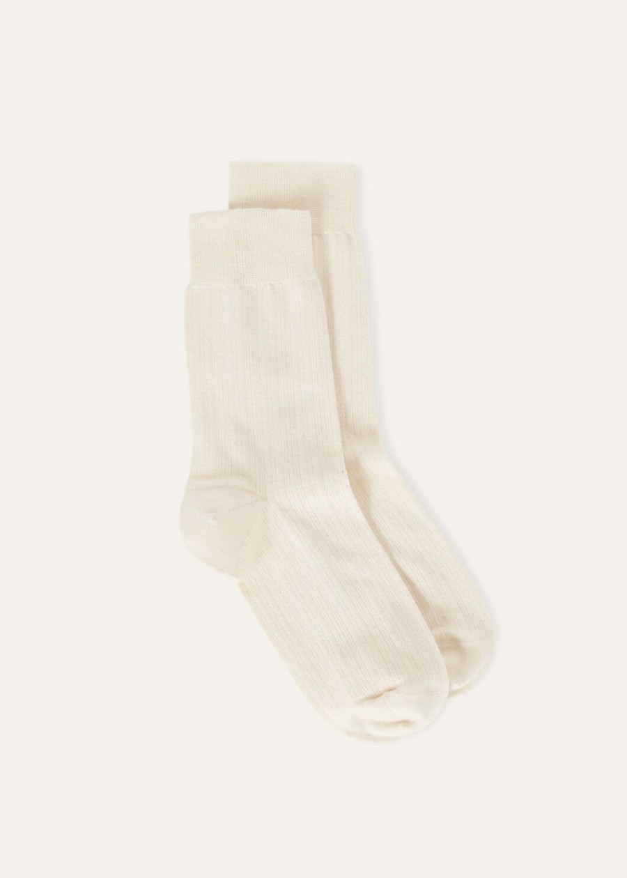 skarpety cocooning nougat virgin wool