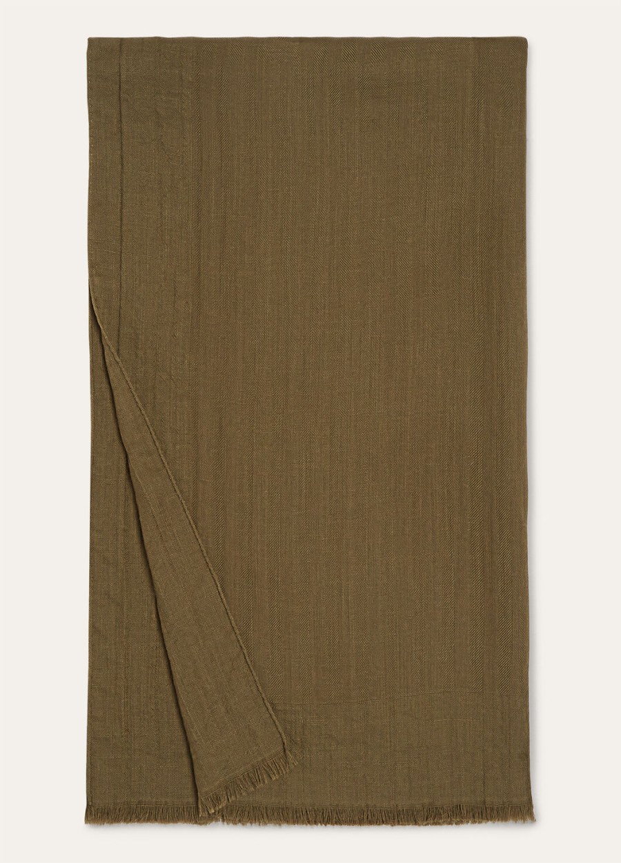 maxi crest cashmere fern meadow stole