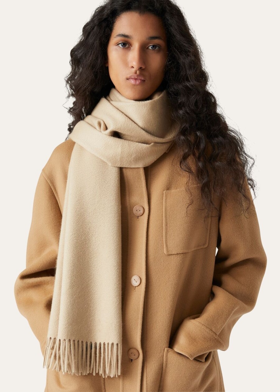 opera stole cashmere shadow gold