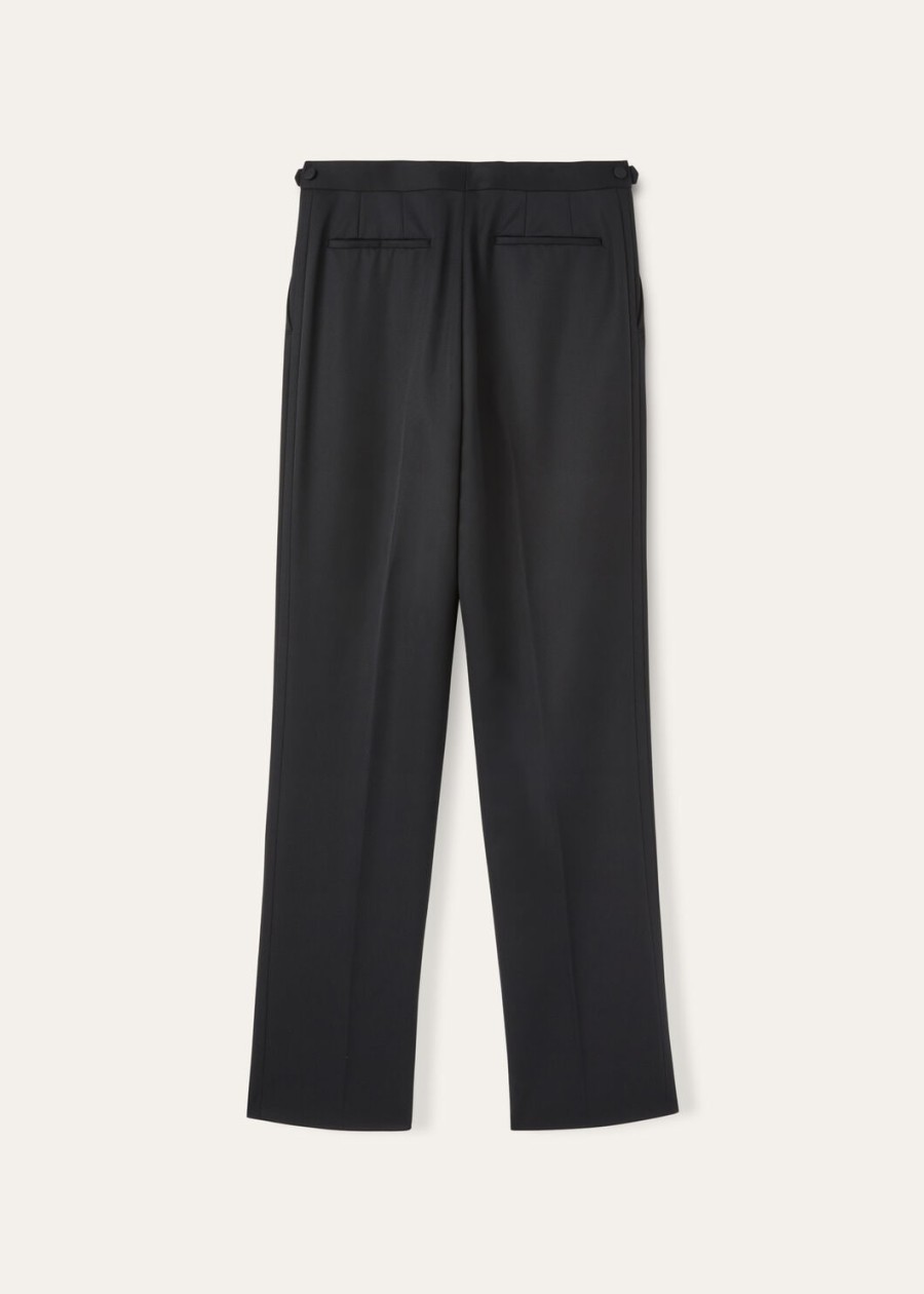 czarny garnitur daniel virgin wool
