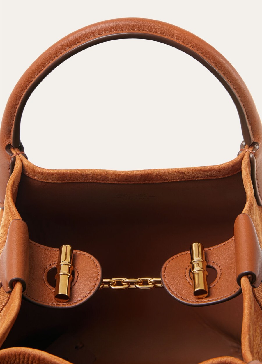 torba mic bale ze skóry cielęcej bon ton brownsun gold