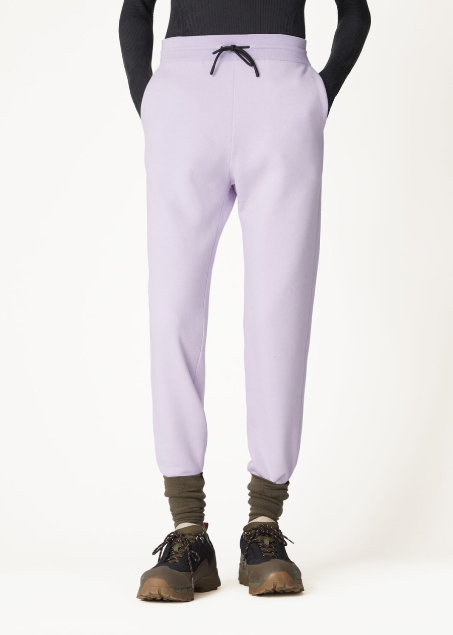 spodnie larecchio cotton cashmere periwinkle