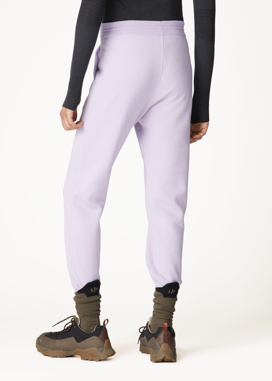 spodnie larecchio cotton cashmere periwinkle
