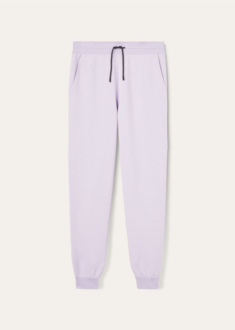spodnie larecchio cotton cashmere periwinkle