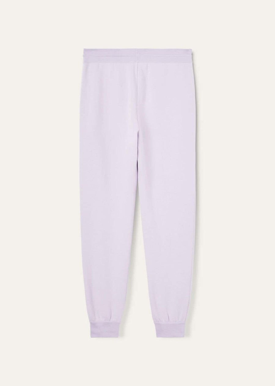 spodnie larecchio cotton cashmere periwinkle