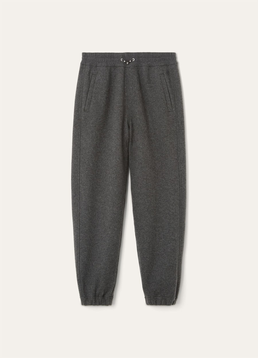 spodnie venenza cashmere virgin wool embers grey