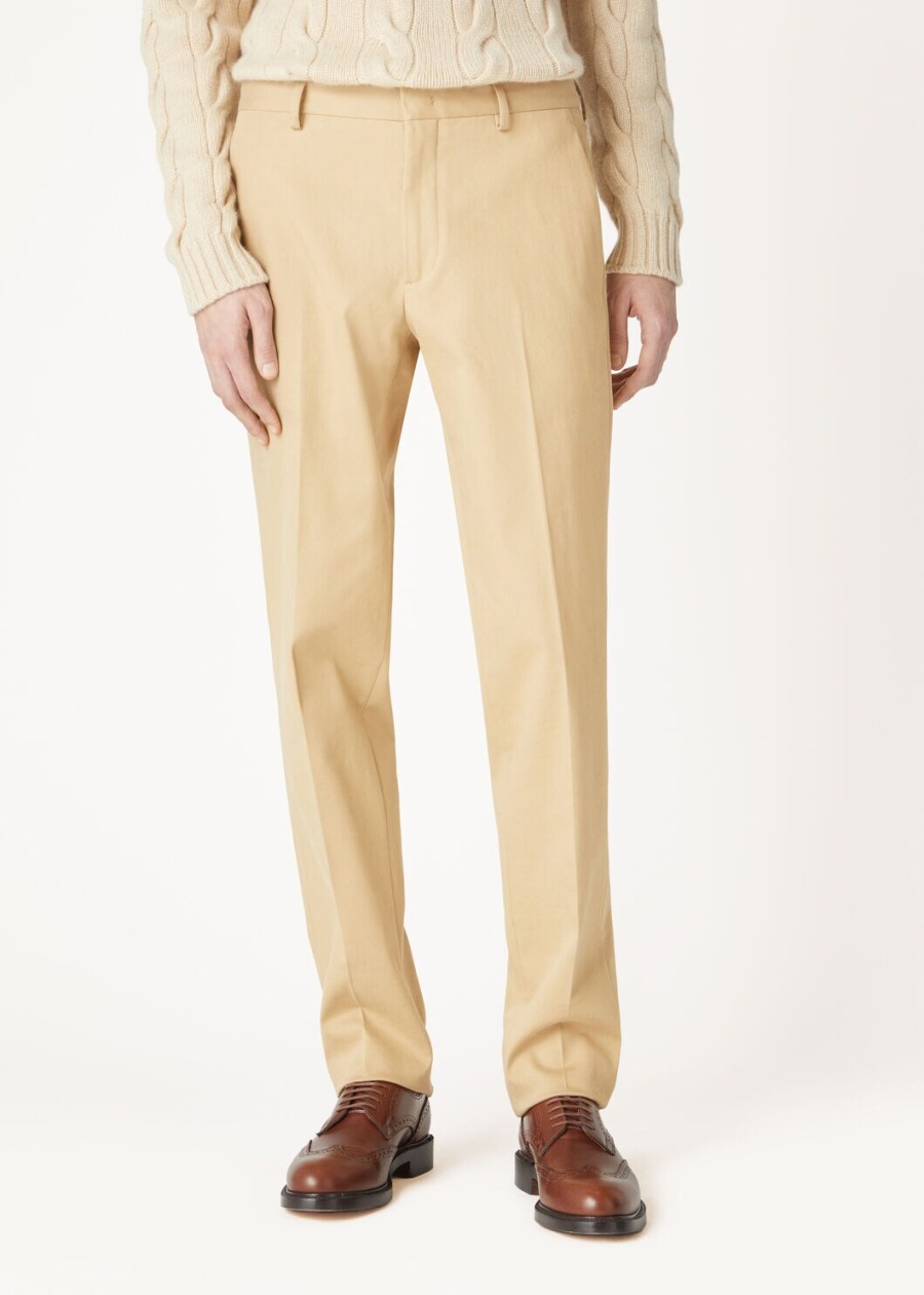 spodnie jarno cotton highlander camel