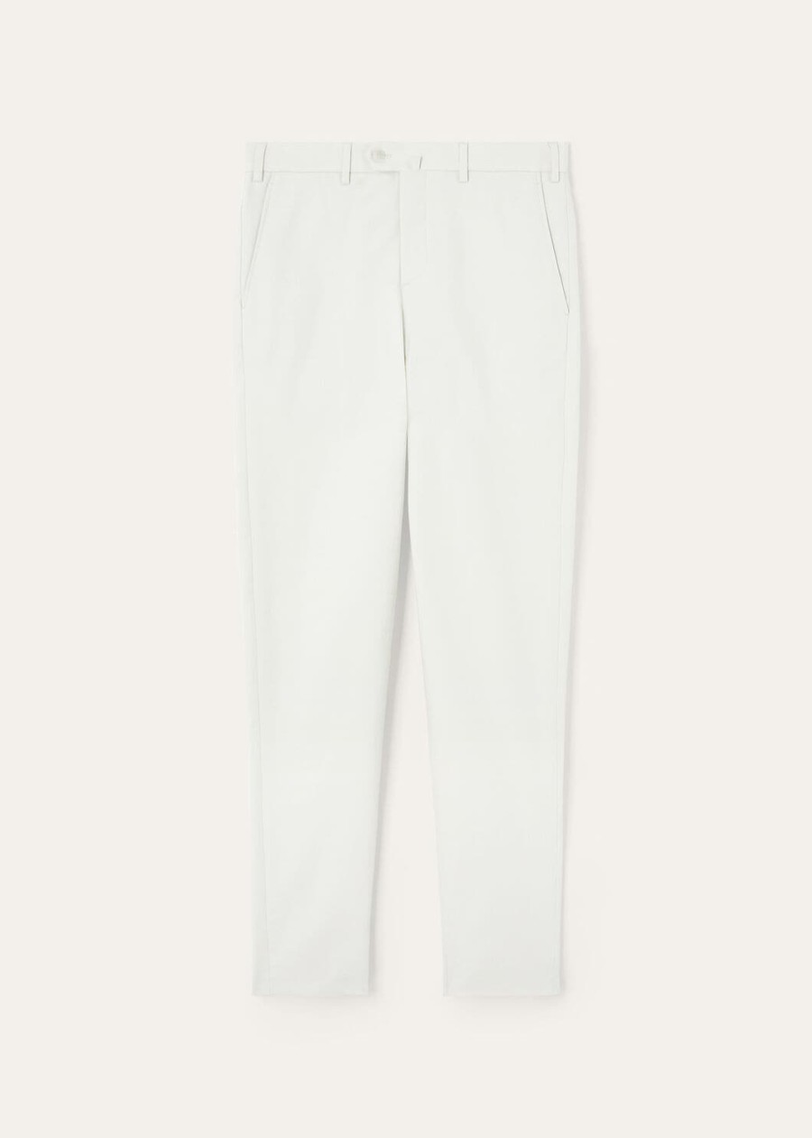 spodnie carlo cotton optical white