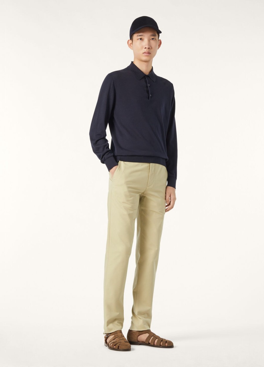spodnie carlo cotton lunar olivine