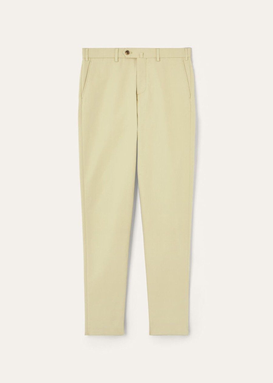 spodnie carlo cotton lunar olivine