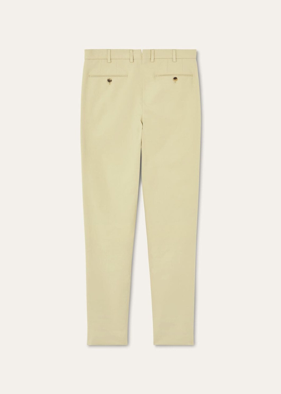 spodnie carlo cotton lunar olivine