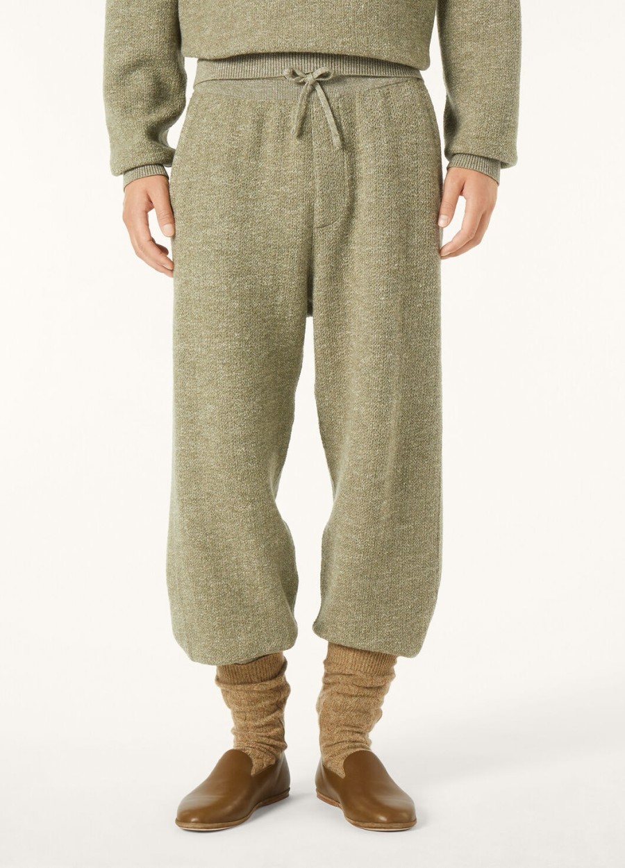 cellina silk pants virgin wool spring seeds