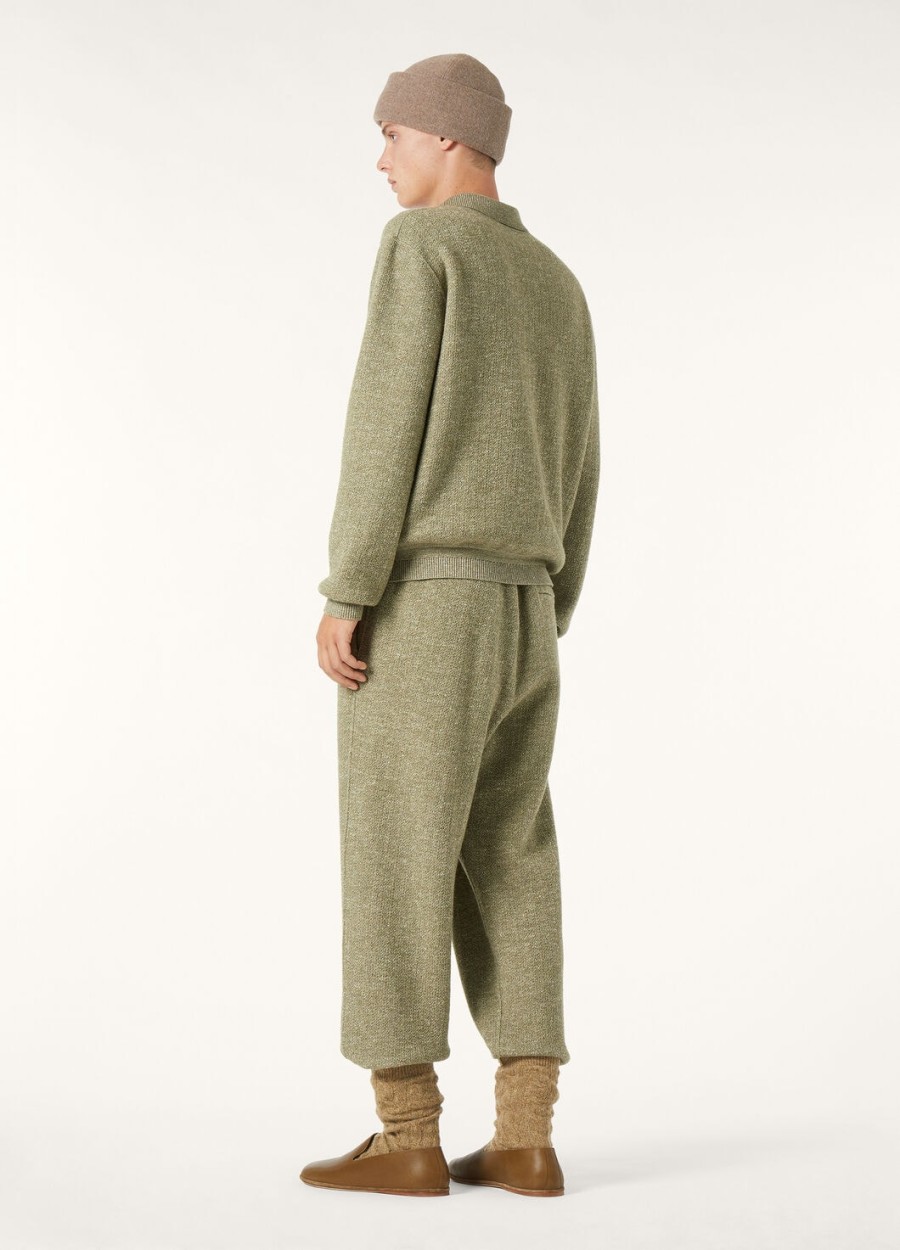 cellina silk pants virgin wool spring seeds
