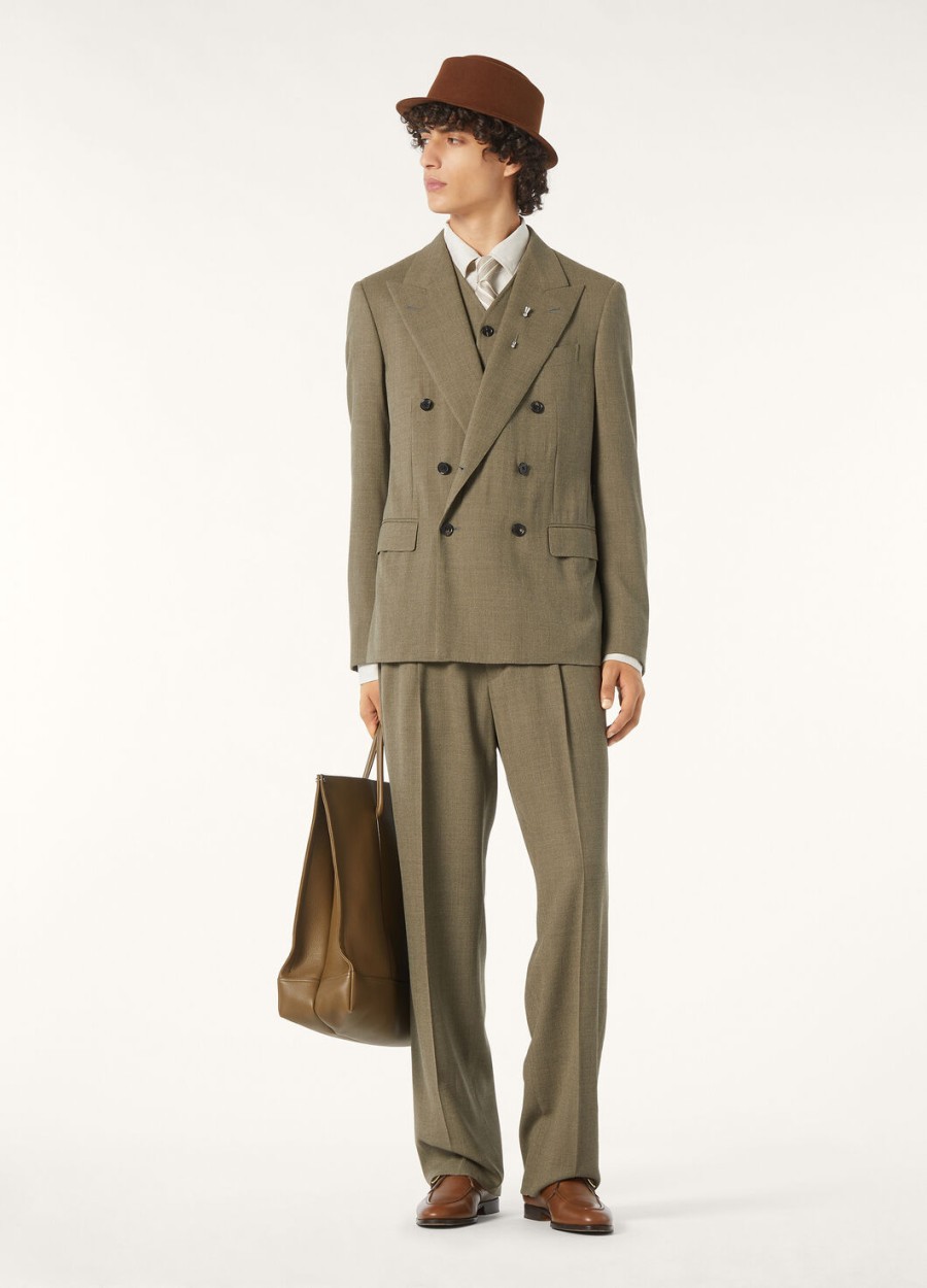spodnie termiczne joetsu virgin wool mud
