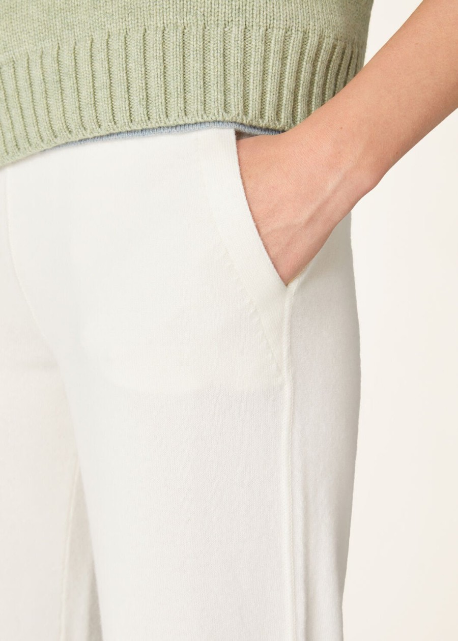 spodnie merano baby cashmere white titanium