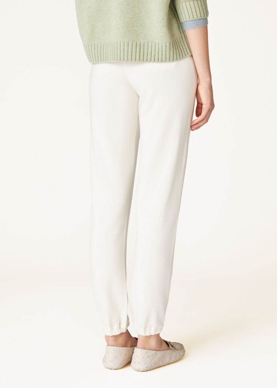 spodnie merano baby cashmere white titanium