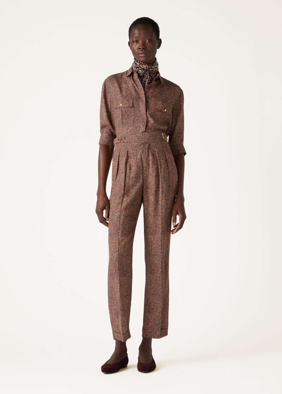 jon pants silk lightcamebonyancient blush