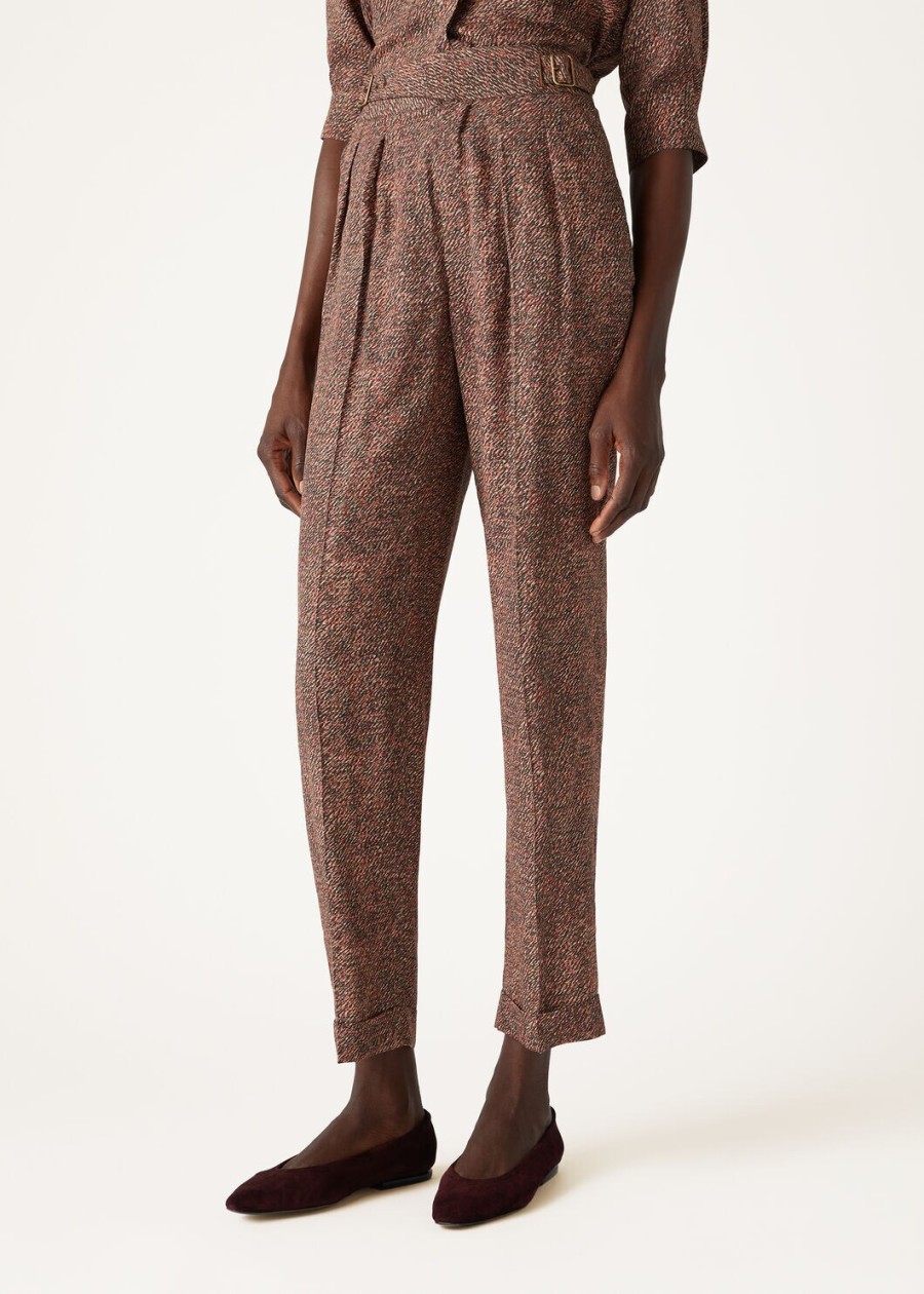 jon pants silk lightcamebonyancient blush