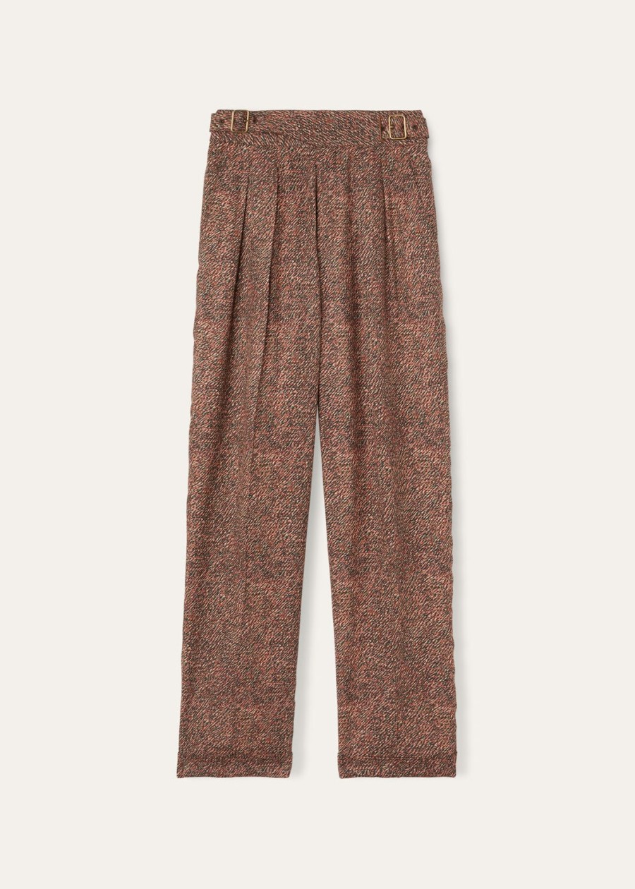 jon pants silk lightcamebonyancient blush