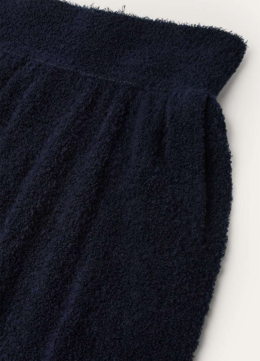 spodnie pella silk cashmere classic blue