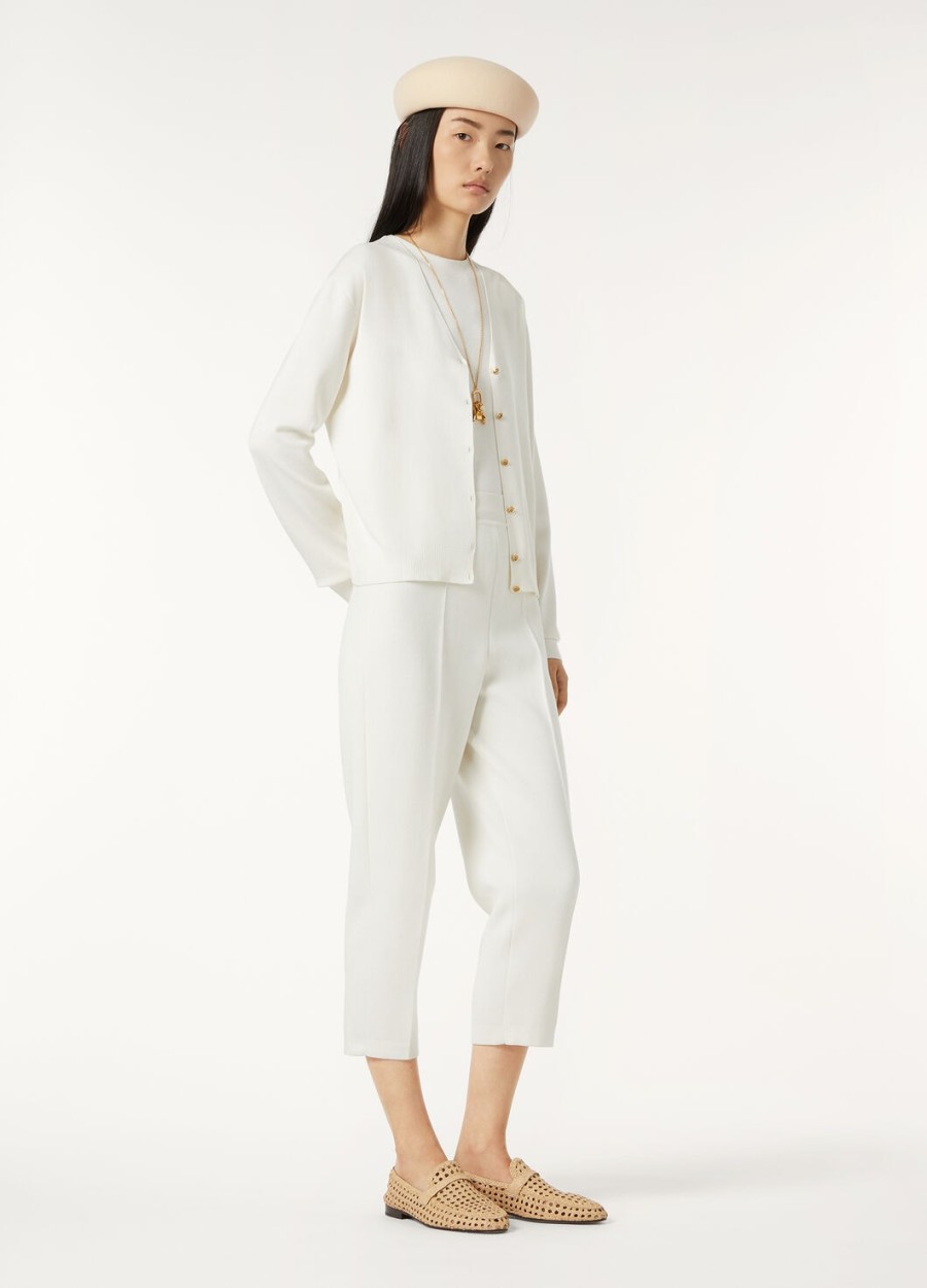 spodnie siena cotton silk thrush