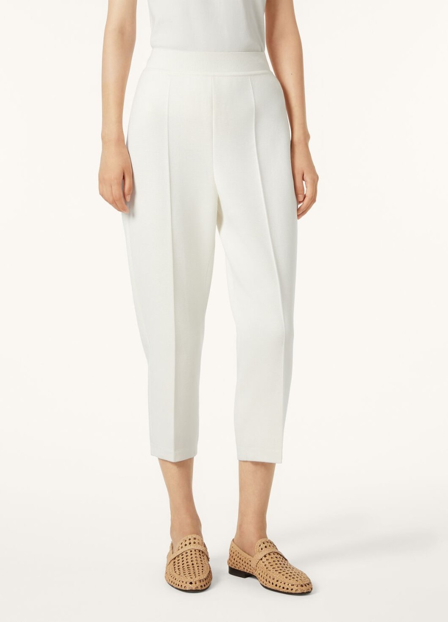 spodnie siena cotton silk thrush