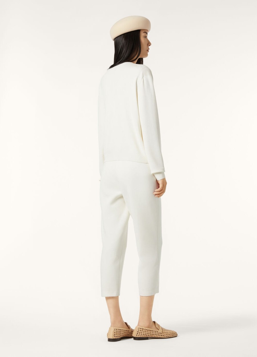 spodnie siena cotton silk thrush
