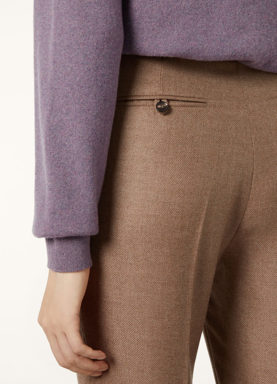 spodnie davey silk wool frisone horse