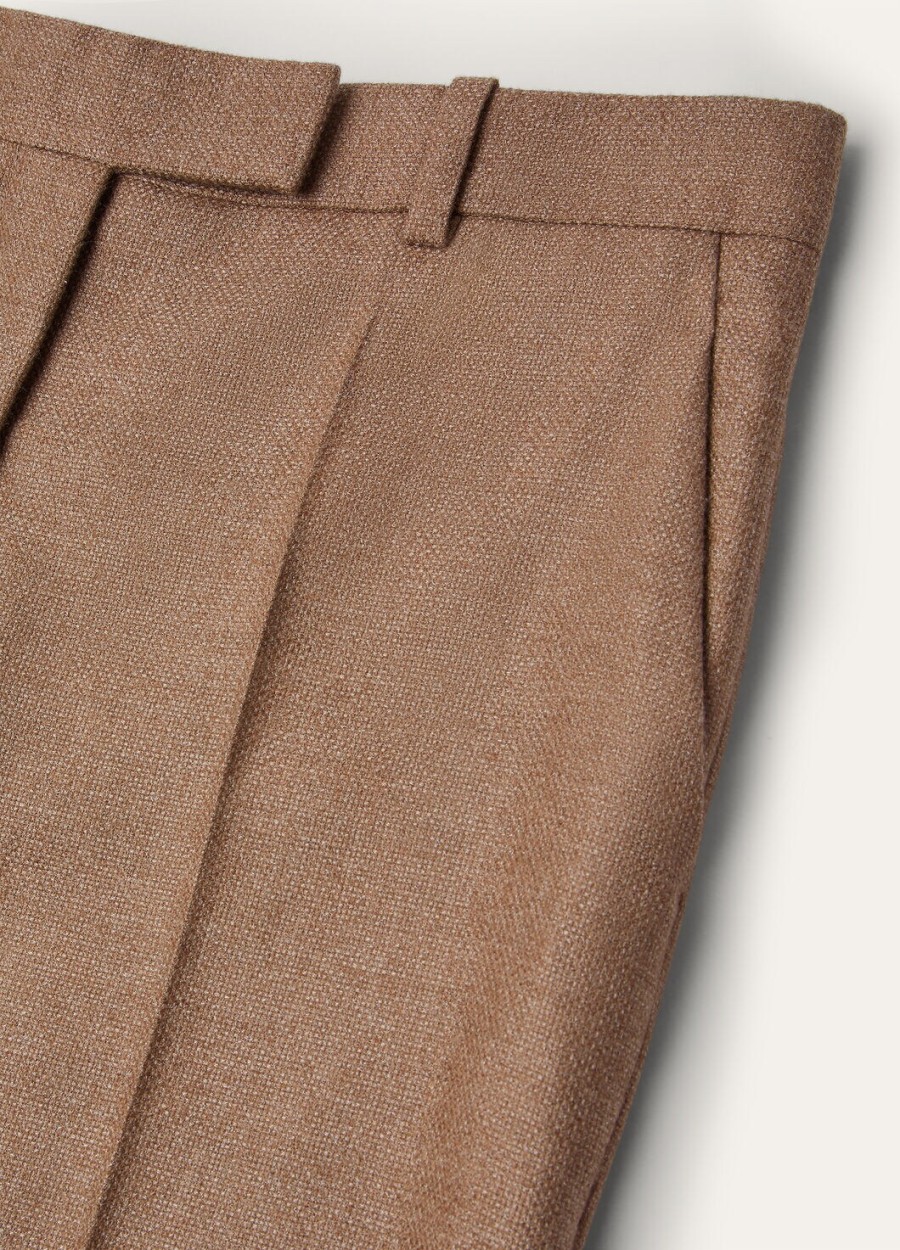 spodnie davey silk wool frisone horse